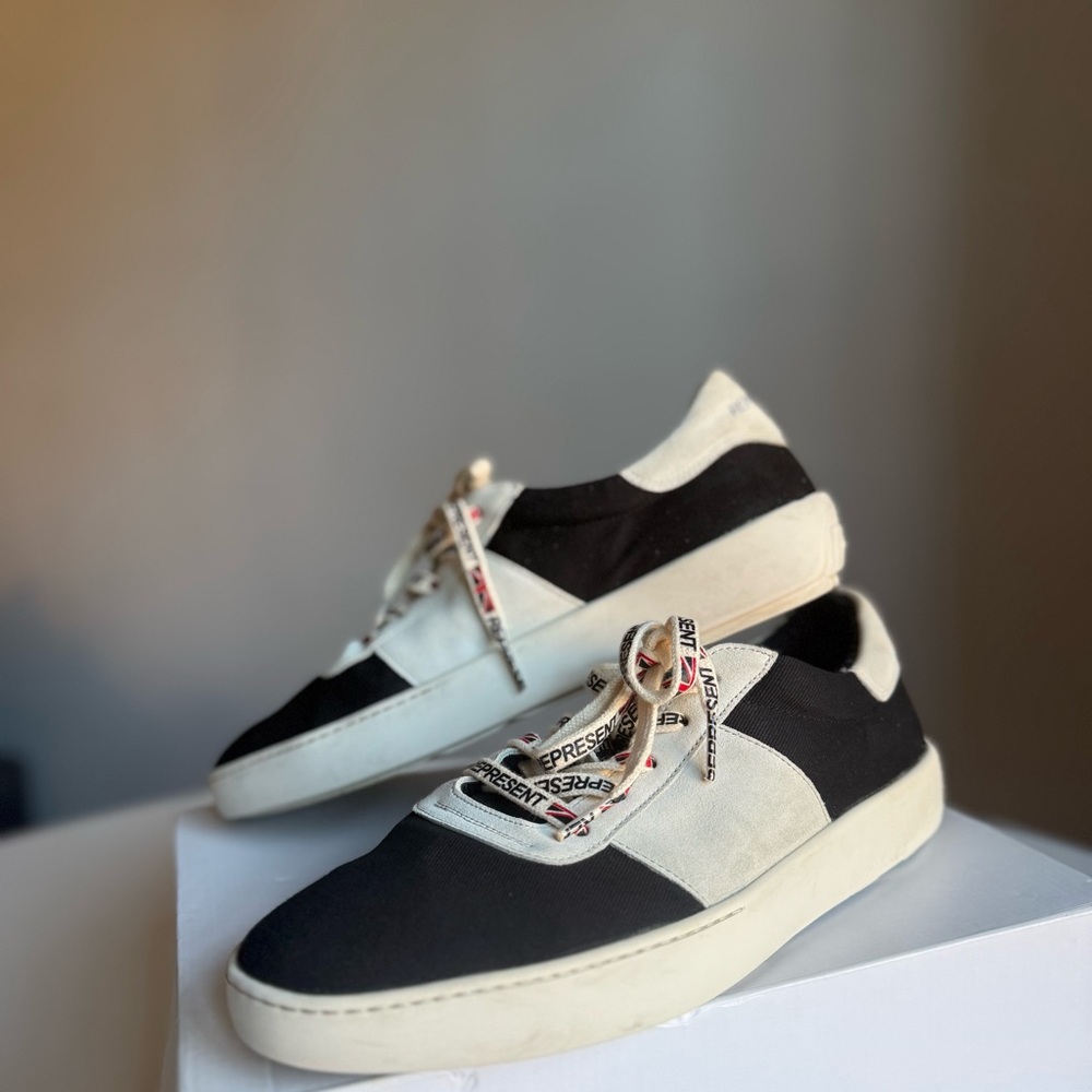 Represent Suede Sneakers Canvas Italy British UK Design Men’s US 9,5 Excellent